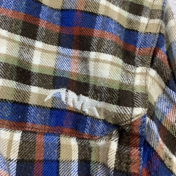 Mountain Khakis Men Multicolor Plaid Flannel Long Sleeve Button Shirt Medium - Picture 6 of 8